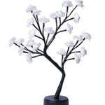 cozyzlife Romantic Rose Flower Tree Table Lamp USB Fairy Light for Home & Gifts