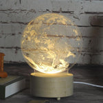 Cozyzlife Cute Jellyfish LED Night Light Romantic Touch Lamp Bedroom Decor