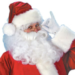Cozyzlife Plus Size Santa Claus Costume Men Women Adult Red Christmas Cosplay