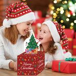 Cozyzlife Red Christmas Money Box Paper Lottery Box Party Decoration Holiday Fun