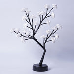 cozyzlife Romantic Rose Flower Tree Table Lamp USB Fairy Light for Home & Gifts