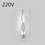 Cozyzlife LED Wall Lamp Nordic Minimalist Bedroom Bedside Lighting Fixture