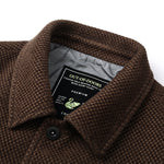 Cozyzlife Middle-Aged Men's Thickened Polo Collar Long Sleeve Woolen Top